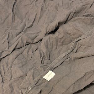100% linen king size fitted sheet